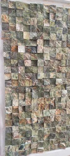 Mm Rectangular Stone Wall Cladding At Rs Sq Ft Stone Wall