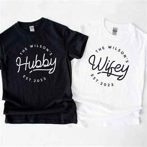 Wifey Hubby Shirts Etsy