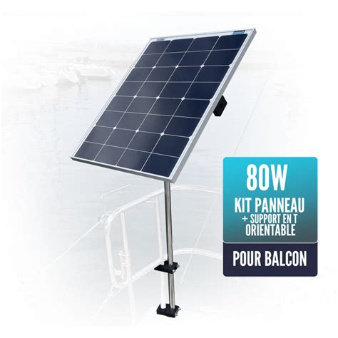 Kit Solaire Avec Support Pour Balcon