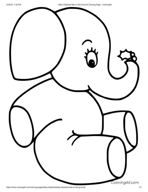 25 Free Elephant Coloring Pages For Kids And Adults