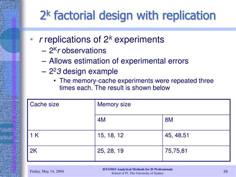 Ppt Factorial Designs Powerpoint Presentation Free Download Id659725