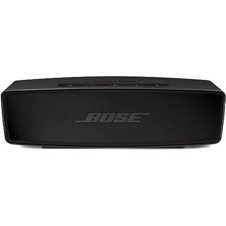 Bose Enceinte Bluetooth Soundlink Mini Ii Noir Carbone Amazon Fr