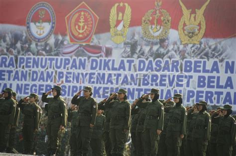 Penutupan Pendidikan Bela Negara Antara Foto