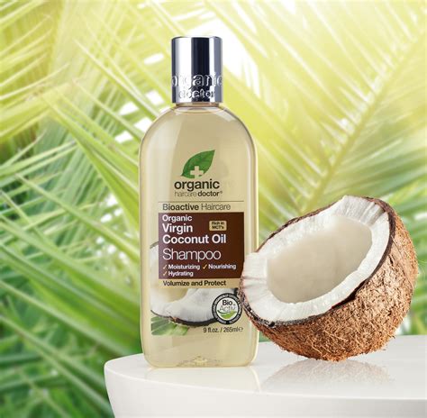 Organic Doctor Organic Virgin Coconut Oil Shampoo 9 Floz