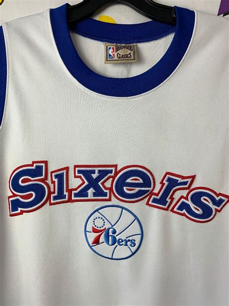 Nba Philadelphia 76ers Sixers Throwback Basketball Jersey Boardwalk