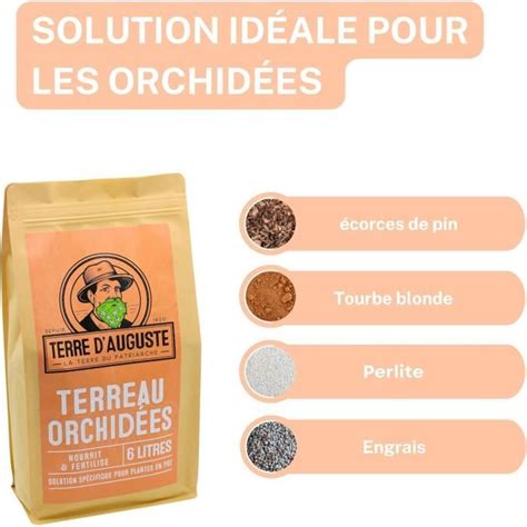 Terre D Auguste Terreau Orchid E L Substrat Premium Pour Rempotage