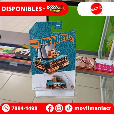 Mattel Hot Wheels 56th Anniversary Pearl And Chrome 2024 Toon D 83 Chevy Silverado 1 6
