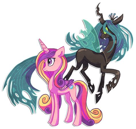 Cadence and Chrysalis by griffsnuff on DeviantArt