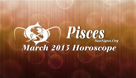 March Pisces Monthly Horoscope Sunsigns Org