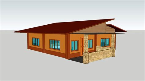 house plan 3d model