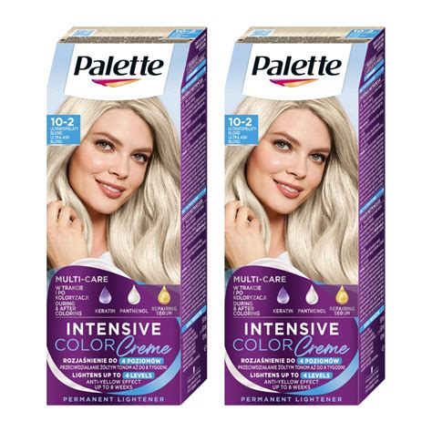 Farba Palette Intensive Color Creme A10 10 2 Ultrapopielaty Blond X2