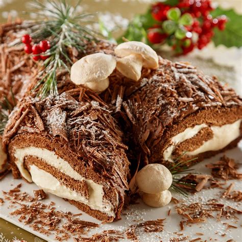 Buche Noel Yule Log Cake Recipe Gourmet Food Store