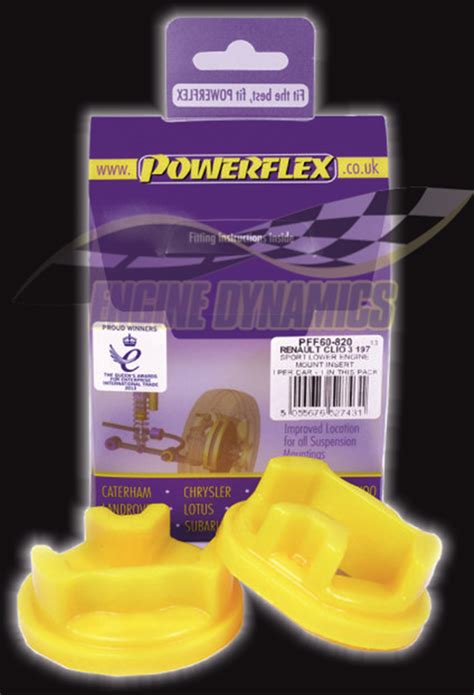 Suspension Bushes Powerflex Clio Lower Engine Mount Insert