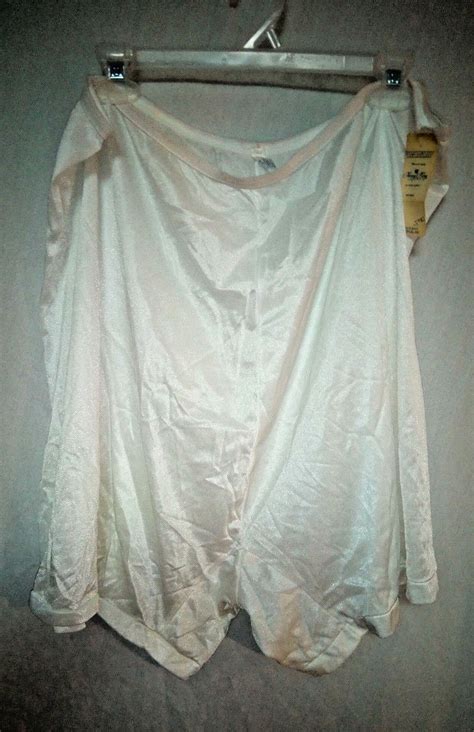 Nancy King Lingerie White Luster Nylon Boy Shorts Style Panties X Vtg Nos Ebay