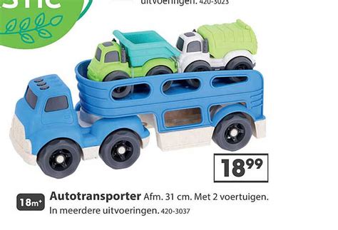 Autotransporter Aanbieding Bij Top Toys Folders Nl