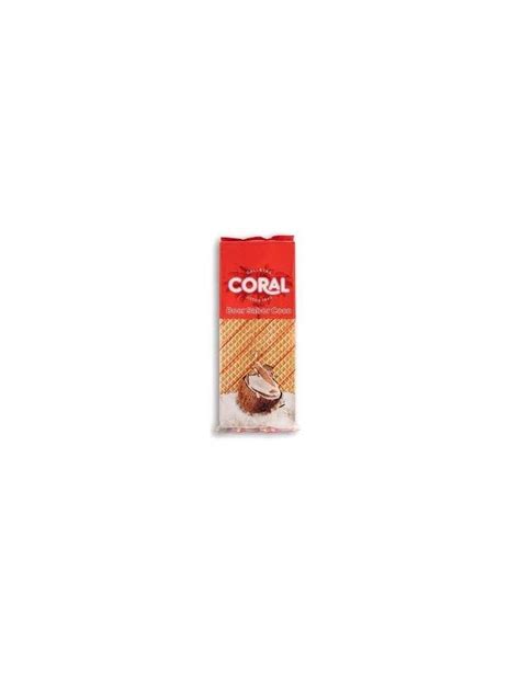 CORAL BOER WAFER SABOR COCO