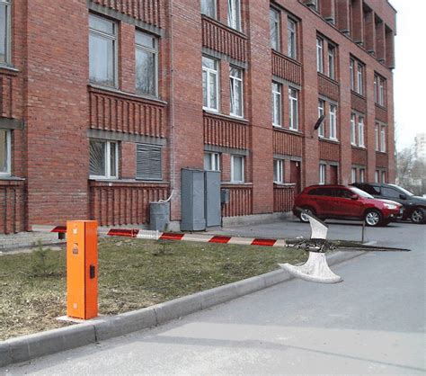Дизайн шлагбаума