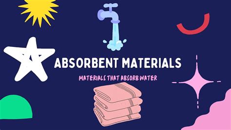 Absorbent Materials Kids Experiment On Absorbent Materials