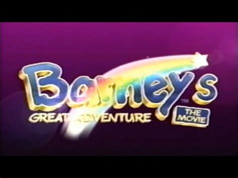 Barney's Great Adventure: The Movie (Trailer) - YouTube