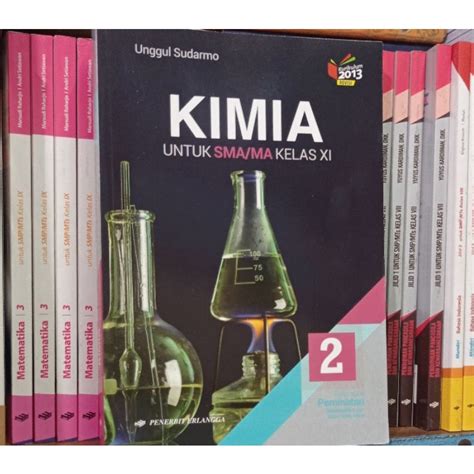 Jual Buku Paket Kimia Untuk Sma Ma Kelas Penerbit Erlangga Kurikulum