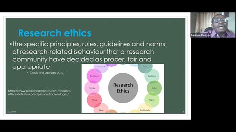 NSN Webinar Series 2023 On Responsible Conduct For Research YouTube