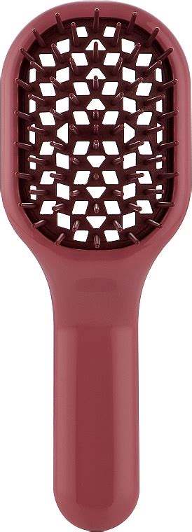 Janeke Curvy Superbrush Hair Brush Pink Makeup Uk