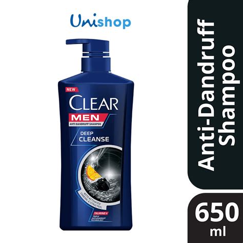 Clear Men Deep Cleanse Anti Dandruff Shampoo Ml Shopee Malaysia