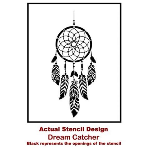 Dream Catcher Wall Art Stencil Reusable Stencil For Diy Wall Decor