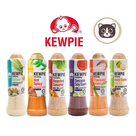 KEWPIE Dressing Ml Roasted Sesame YuZu Hot Spicy Thousand Island Ceasar Sesama Soy