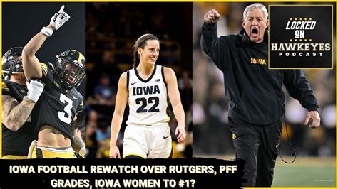 Iowa Football Rewatch: Hawkeyes over Rutgers, #1 ranking for women's ...