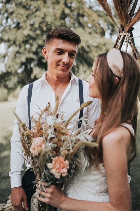 Naked Tipi Wedding Ideas Bohemian Ethereal Peacock Chairs