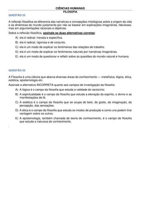 45 Questões LINGUAGENS E CIÊNCIAS HUMANAS 1ª série do Ensino Médio