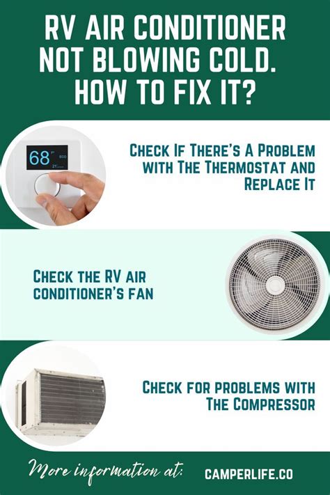 Rv Air Conditioner Not Blowing Cold Possible Problems And How To Fix