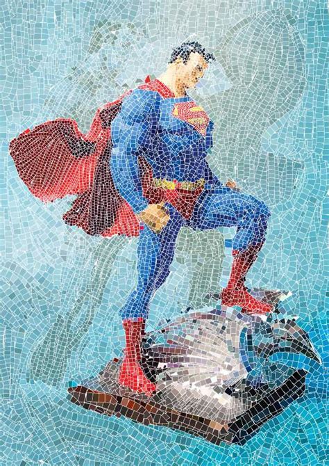 Superman Mosaic by andylicious on DeviantArt