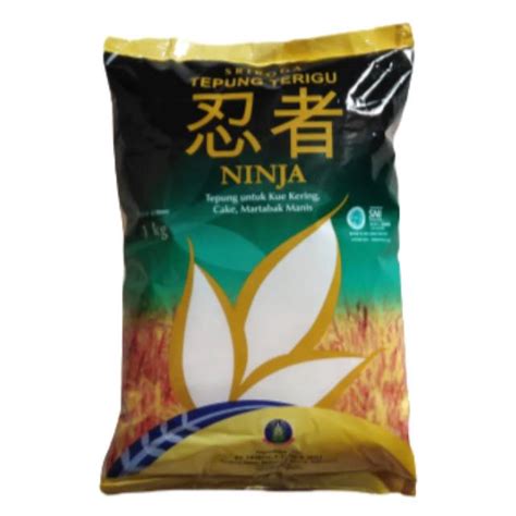 Jual Tepung Terigu Sriboga Ninja 1 Kg Shopee Indonesia