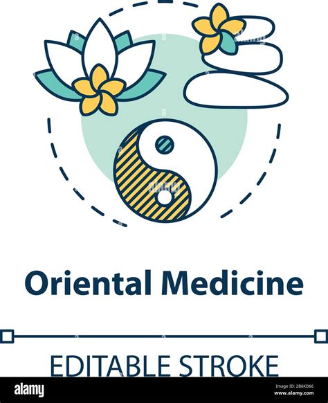 Oriental Medicine Concept Icon Alternative Healing Complementary