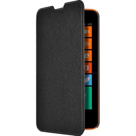 BLUEWAY Etui Folio Pour Nokia Lumia 630 Lumia 635 Noir Cdiscount