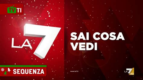 Sequenza LA7 HD 17 Dicembre 2023 YouTube