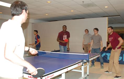 Extreme Table Tennis in BreakZone at #GobblerNights Virginia Tech ...