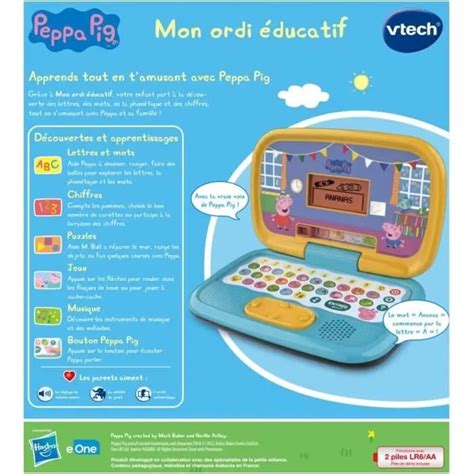 Vtech Peppa Pig Mon Ordi Ducatif Cdiscount Jeux Jouets