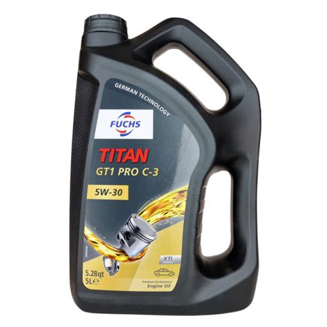 FUCHS TITAN GT1 PRO C 3 SAE 5W30 Engine Oil 5 Liter G052195M2 By