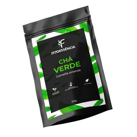 Ch Verde Premium Camellia Sinensis G Sabor E Qualidade Natural