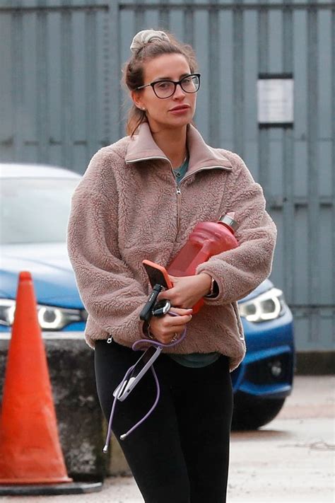 Ferne McCann Hides Baby Bump Under Cosy Jumper As She Heads Home From