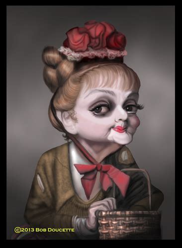 Angela Lansbury As Nellie Lovett By Tobo Famous People Cartoon Toonpool