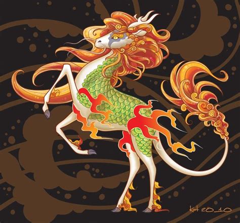 In The East There Is The Chinese Qilin And The Japanese Kirin