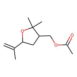 Trans 5 Isopropenyl 2 2 Dimethyltetrahydro Furan 3 Yl Methyl Acetate