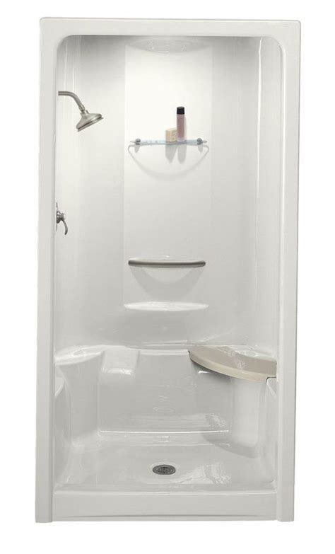 Kohler K 1687 One Piece Shower Fiberglass Shower Stalls Shower