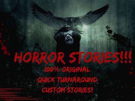 Custom horror, true crime, reddit stories, short stories, scripts | Upwork