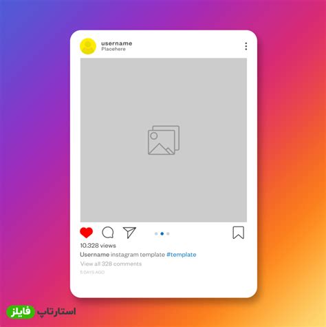 Social Media Instagram Post Template