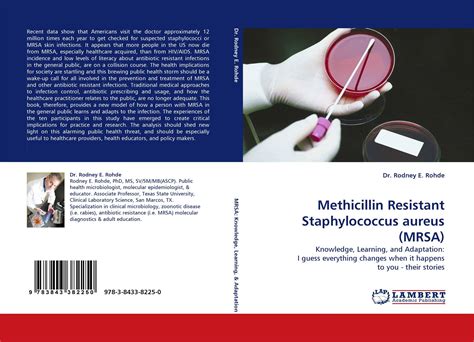 Methicillin Resistant Staphylococcus Aureus MRSA 978 3 8433 8225 0